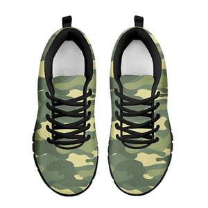 Camouflage Custom Shoes, Womens, Mens, Low Top Shoes, Shoes,Running Athletic Sneakers,Kicks Sports Wear, Shoes