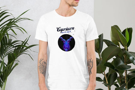 Capricorn Zodiac Unisex T,Shirt, Mens, Womens, Short Sleeve Shirt, Graphic Tee,