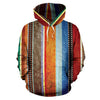 Colorful Boho Stripe Fashion Wear,Fashion Clothes,Handmade Hoodie,Floral,Pullover Hoodie,Hooded Sweatshirt,Hoodie Sweatshirt,Sweatshirt