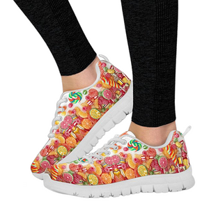 Colorful Citrus Hippie Womens Athletic Sneakers,Kicks Sports Wear, Kids Shoes, Casual Shoes, Shoes,Training Shoes, Shoes,Running Shoes