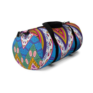Colorful Ethnic Tribal Duffel Bag, Weekender Bags/ Baby Bag/ Travel Bag/