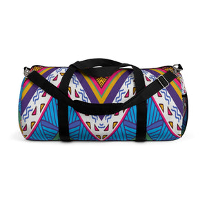 Colorful Ethnic Tribal Duffel Bag, Weekender Bags/ Baby Bag/ Travel Bag/