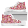 Colorful Flower Bomb Streetwear, Hippie, Spiritual, Multi Colored, High Tops Sneaker, Canvas Shoes, High Quality,Handmade Crafted