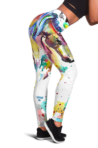Image of Colorful Horse Activewear Leggings,Womens Leggings,workout leggings,Casual Leggings,yoga leggings,Leggings For Home,Gyms,Colorful Tights