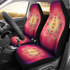 Colorful Mandala Chakra 2 Front Car Seat Covers, Car Seat Covers,Car Seat Covers Pair,Car Seat Protector,Car Accessory,Front Seat Covers,
