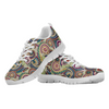 Colorful Mandala Swirl Casual Shoes, Shoes Low Top Shoes, Mens, Athletic Sneakers,Kicks Sports Wear, Top Shoes,Running Shoes,Running Shoe