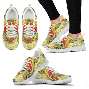 Colorful Mosaic Art Shoes,Running Shoes,Training Shoes, Custom Shoes, Low Top Shoes, Womens, Kids Shoes, Shoes Casual Shoes