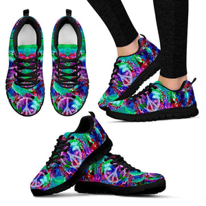 Colorful Paint Splatter Peace Casual Shoes, Shoes Shoes,Running Custom Shoes, Kids Shoes,Top Shoes,Running Mens, Athletic Sneakers