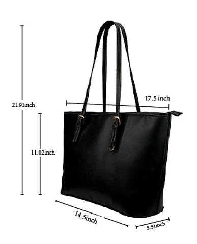 Image of Paisley Pattern, Leather Tote Bag, Vegan Leather, Market Bag, Shoulder Bag,
