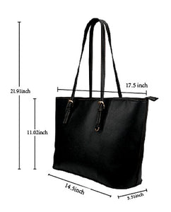 Paisley Pattern, Leather Tote Bag, Vegan Leather, Market Bag, Shoulder Bag,