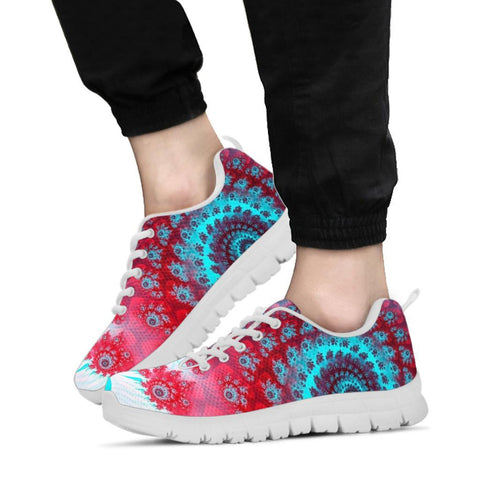 Image of Colorful Spectrum Psychedelic Athletic Sneakers,Kicks Sports Wear, Kids Shoes, Casual Shoes, Shoes,Training Shoes, Shoes,Running Shoes