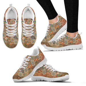 Colorful Vintage Paisley Athletic Sneakers,Kicks Sports Wear, Kids Shoes, Custom Shoes, Shoes Womens, Low Top Shoes, Top Shoes,Running Shoes