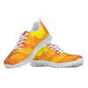 Colorful Yellow Peace Low Top Shoes, Womens,Artist Shoes Casual Shoes, Mens, Shoes,Training Shoes, Top Shoes,Running Athletic Sneakers