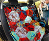 Colorful Abstract Artistic Pattern , Stylish Car Back Seat Pet Covers, Backseat