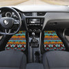 Colorful ethnic mexican tribal pattern Car Mats Back/Front, Floor Mats Set, Car