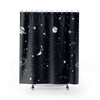 Constellation Galaxy Universe Shower Curtains, Water Proof Bath Decor | Spa |