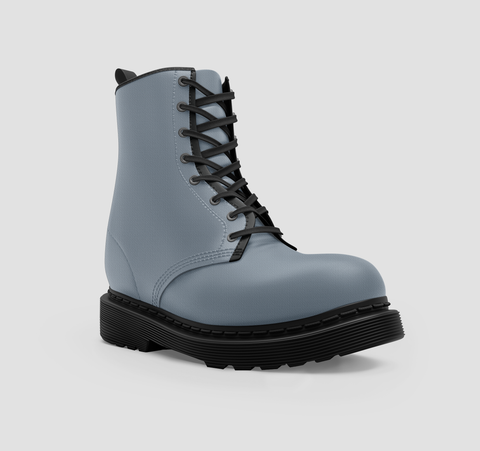 Image of Dark Gay Stylish Vegan Wo's Boots , Classic Shoes , Perfect Gift Idea ,