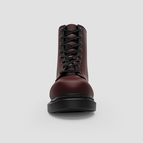 Image of Deep Brown Stylish Vegan Wo's Boots , Classic Crafted Shoes For Girls ,