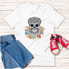 Feathered Skull Unisex T,Shirt, Mens, Womens, Short Sleeve Shirt, Graphic Tee,
