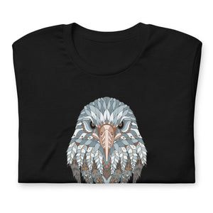 Fierce Tribal Eagle Unisex T,Shirt, Mens, Womens, Short Sleeve Shirt, Graphic