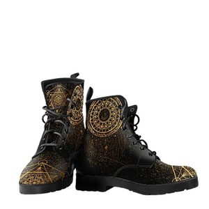 Dream Catcher Design, Vegan Leather Boots for Women, Stylish Winter and