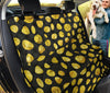 Golden Dots Design Car Backseat Covers, Abstract Art Inspired Seat Protectors,