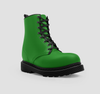 Green Stylish Vegan Wo's Boots , Classic Crafted Girls Footwear ,