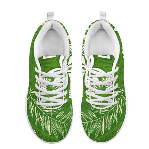 Image of Green Tropical Low Top Shoes, Womens, Kids Shoes, Shoes,Running Casual Shoes, Custom Shoes, Colorful,Artist Shoes,Training Shoes, Top Shoes