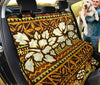 Hawaiian Hibiscus Floral Abstract Art Car Seat Covers, Pet,Friendly Backseat