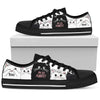 Im So Perfect Cat Canvas Shoes, Low Tops Sneaker, Multi Colored, Spiritual, Streetwear, High Quality,Handmade Crafted,Spiritual