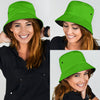 Kelly Green Outdoor Breathable Head Gear, Sun Block, Fishing Hat, Casual, Unisex