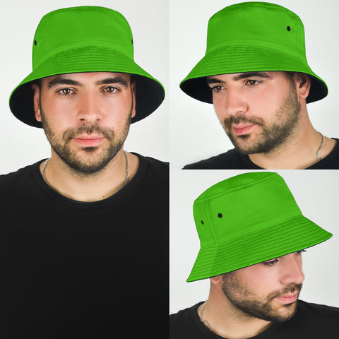 Image of Kelly Green Outdoor Breathable Head Gear, Sun Block, Fishing Hat, Casual, Unisex