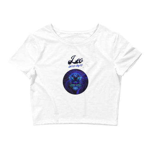 Leo Zodiac Women’S Crop Tee, Fashion Style Cute crop top, casual outfit, Crop Top T-Shirt