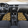 Leopard Skin Pattern Tiger Car Mats Back/Front, Floor Mats Set, Car Accessories