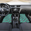 Leopard skin print Car Mats Back/Front, Floor Mats Set, Car Accessories