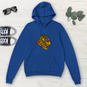Lion Ethnic Multicolored Classic Unisex Pullover Hoodie, Mens, Womens, Hoodie