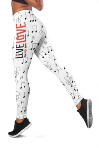 Live The Life You Love Activewear Leggings,Womens Leggings,workout leggings,Casual Leggings,yoga leggings,Leggings For Home,Colorful Tights