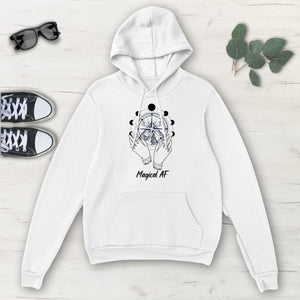 Magical Af Astrological Compass Classic Unisex Pullover Hoodie, Mens, Womens,