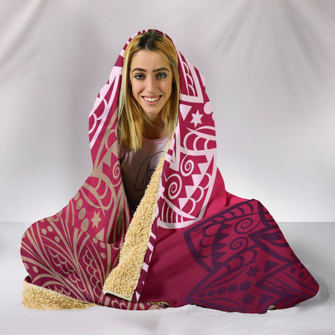 Image of Mandala Colorful Hooded Blanket,Vibrant Pattern Hooded blanket,Blanket with Hood,Soft Blanket,Hippie Hooded Blanket,Sherpa Blanket,Bright