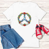 Multicolored Abstract Peace Sign Unisex T,Shirt, Mens, Womens, Short Sleeve