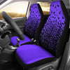 Multicolored Bats 2 Front Car Seat Covers, Car Seat Covers,Car Seat Covers Pair,Car Seat Protector,Car Accessory,Front Seat Covers,