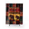 Multicolored Elephant Print Shower Curtains, Water Proof Bath Decor | Spa |