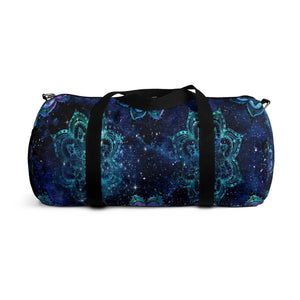Multicolored Galaxy Mandala Duffel Bag, Weekender Bags/ Baby Bag/ Travel Bag/