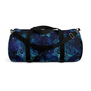 Multicolored Galaxy Mandala Duffel Bag, Weekender Bags/ Baby Bag/ Travel Bag/