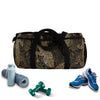 Multicolored Lizard Duffel Bag, Weekender Bags/ Baby Bag/ Travel Bag/ Hospital