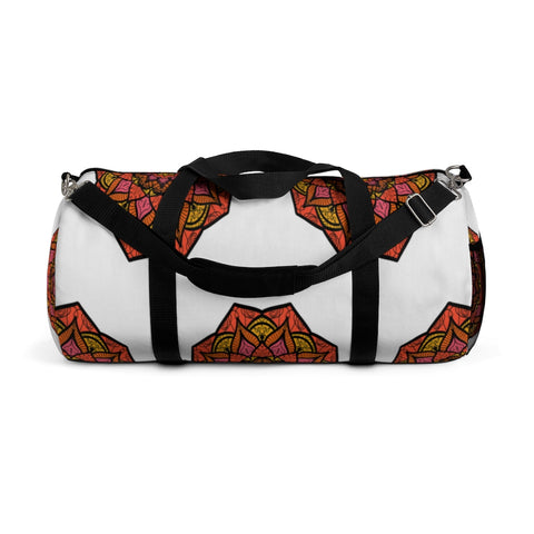 Image of Multicolored Mandala Duffel Bag, Weekender Bags/ Baby Bag/ Travel Bag/ Hospital