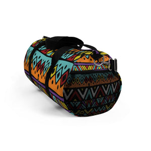 Multicolored Tribal Print Duffel Bag, Weekender Bags/ Baby Bag/ Travel Bag/
