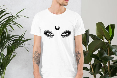 Image of Mystical Eyes Unisex T,Shirt, Mens, Womens, Short Sleeve Shirt, Graphic Tee,