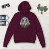 Native Eagle Ethnic Multicolored Classic Unisex Pullover Hoodie, Mens, Womens,