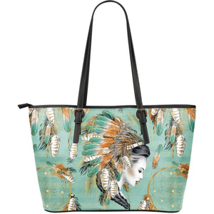 Native Girl Large Leather Tote